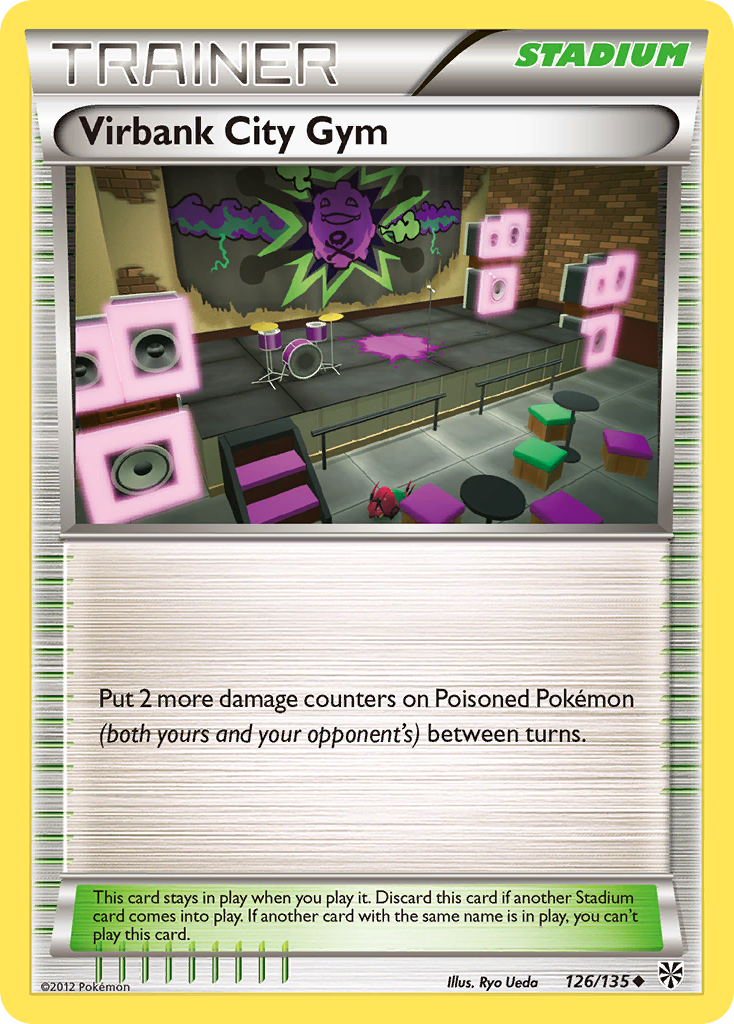 Virbank City Gym 126/135 Uncommon | Plasma Storm | Pokemon Card
