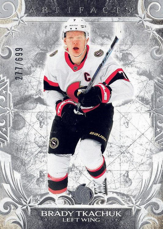 Brady Tkachuk #127 Ottawa Senators | 2024-25 Upper Deck Artifacts | NHL Trading Card