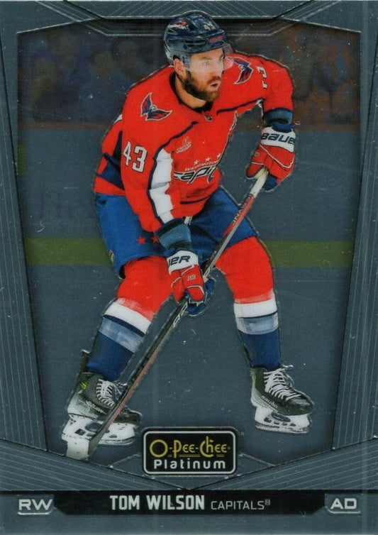Tom Wilson #127 Washington Capitals | 2024-25 O-Pee-Chee Platinum | NHL Trading Card