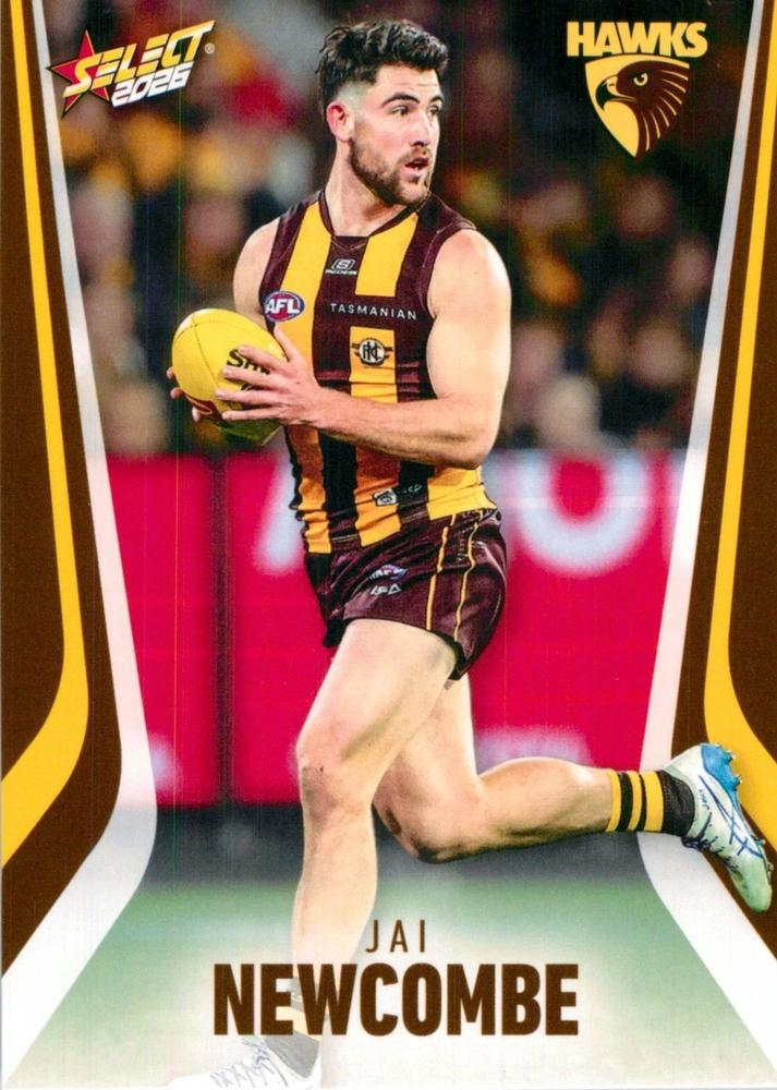 Jai Newcombe #127 Hawthorn Hawks | 2026 Select AFL Footy Stars | Trading Card