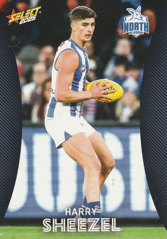 Harry Sheezel #128 North Melbourne Kangaroos | 2025 Select AFL Footy Stars | Trading Card
