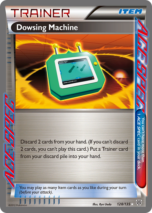 Dowsing Machine 128/135 Rare ACE | Plasma Storm | Pokemon Card