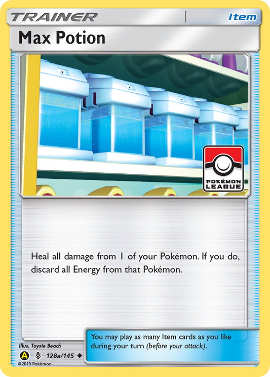 Max Potion 128a/145 Uncommon | Guardians Rising | Pokemon Card