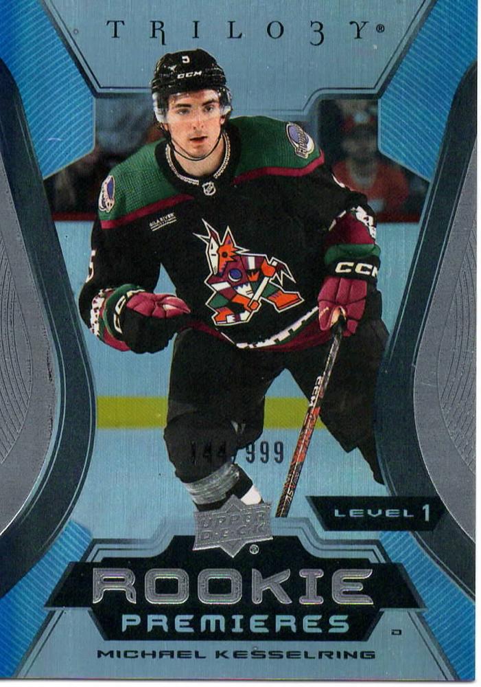 Michael Kesselring #129 Arizona Coyotes | 2023-24 Upper Deck Trilogy | NHL Trading Card