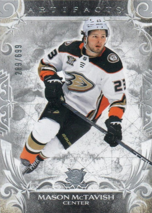 Mason McTavish #129 Anaheim Ducks | 2024-25 Upper Deck Artifacts | NHL Trading Card