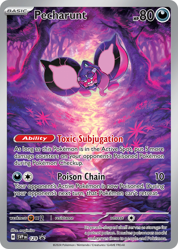 Pecharunt #129 Promo | Scarlet & Violet Black Star Promos | Pokemon Card