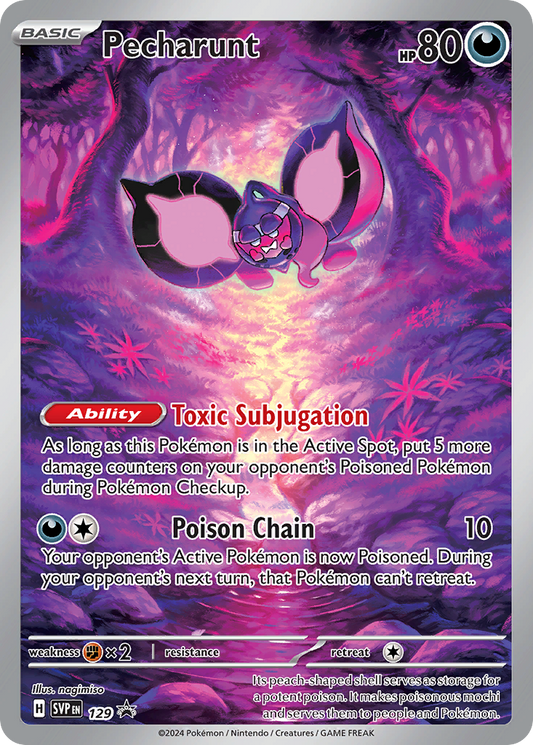 Pecharunt #129 Promo | Scarlet & Violet Black Star Promos | Pokemon Card