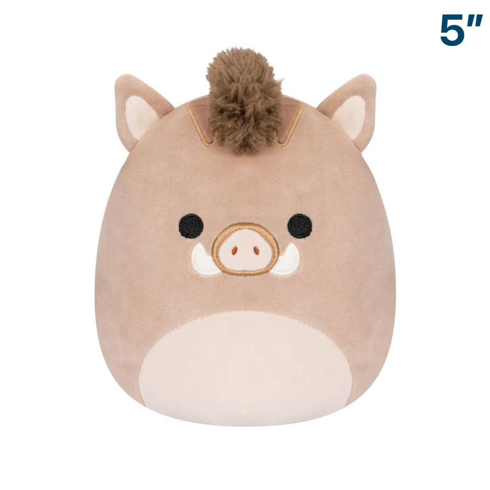 Warren the Warthog ~ 5" Squishmallow Plush
