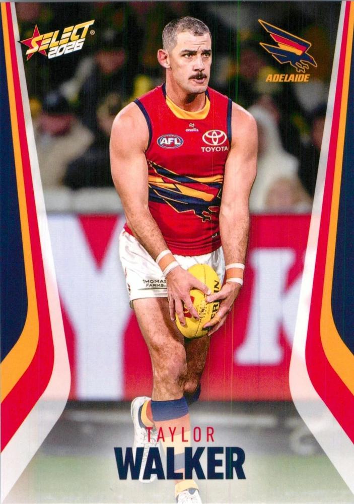 Taylor Walker #12 Adelaide Crows | 2026 Select AFL Footy Stars | Trading Card