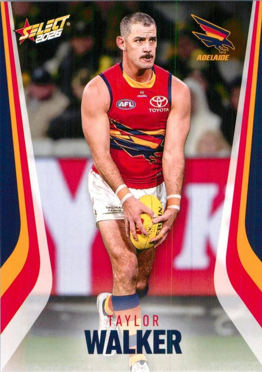 Taylor Walker #12 Adelaide Crows | 2026 Select AFL Footy Stars | Trading Card
