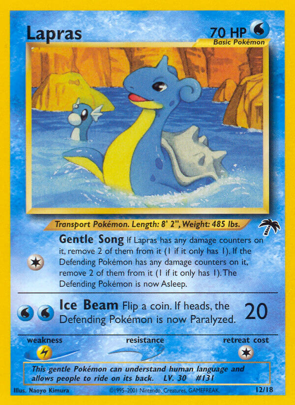Lapras 12/18 | Southern Islands | Pokemon Card