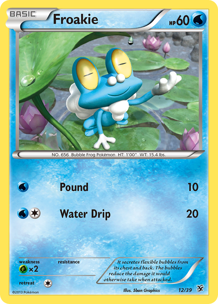Froakie 12/39 | Kalos Starter Set | Pokemon Card