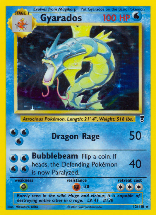 Gyarados 12/110 Rare Holo | Legendary Collection | Pokemon Card