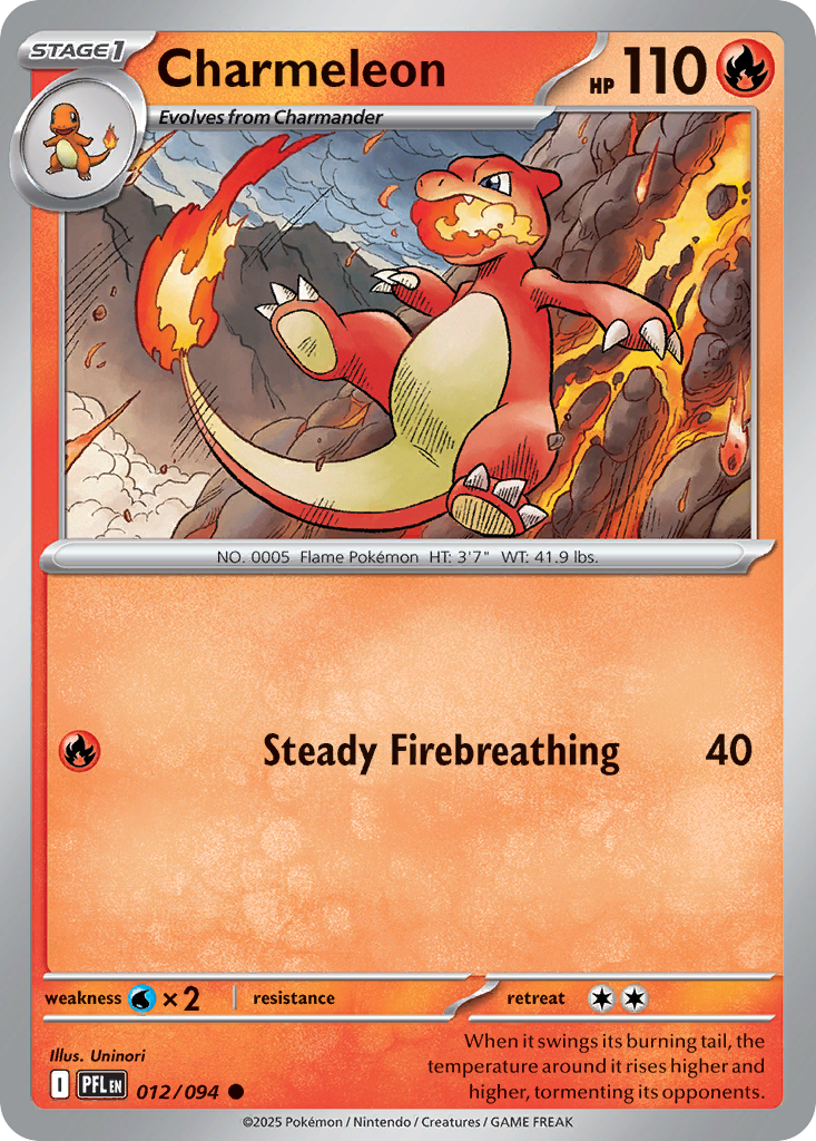 Charmeleon 12/94 Common | Phantasmal Flames