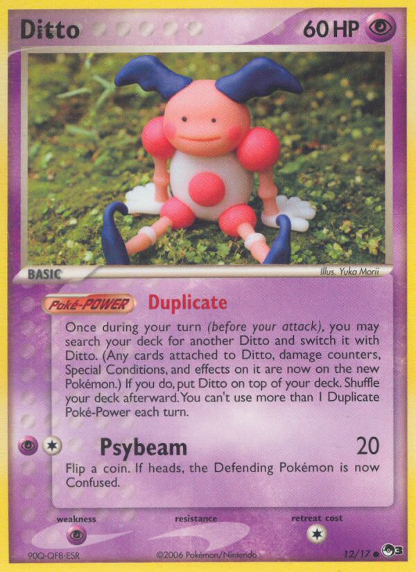 Ditto 12/17 Common | POP Series 3 | Pokemon Card