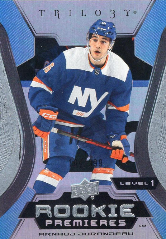Arnaud Durandeau #131 New York Islanders | 2023-24 Upper Deck Trilogy | NHL Trading Card
