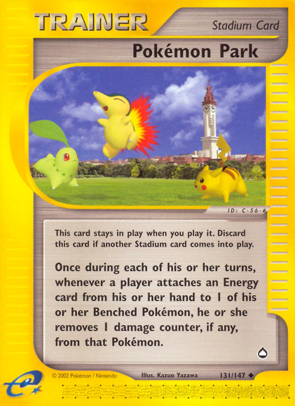 Pokémon Park 131/147 Uncommon | Aquapolis | Pokemon Card