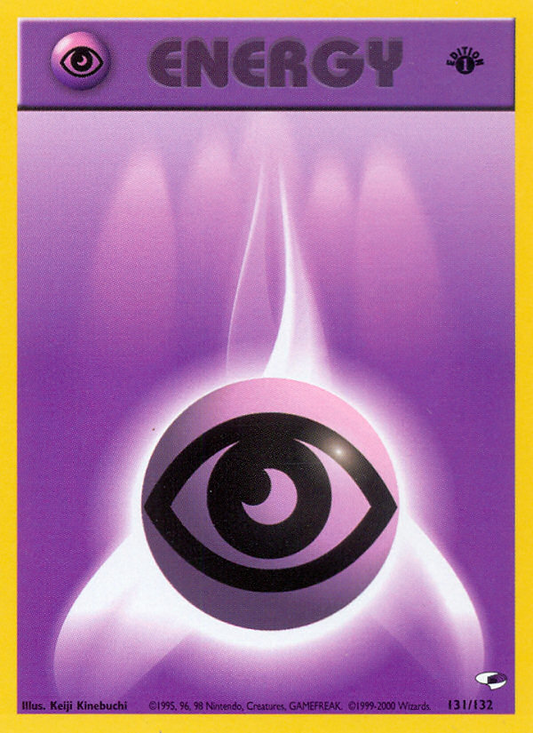 Psychic Energy 131/132 | Gym Heroes | Pokemon Card