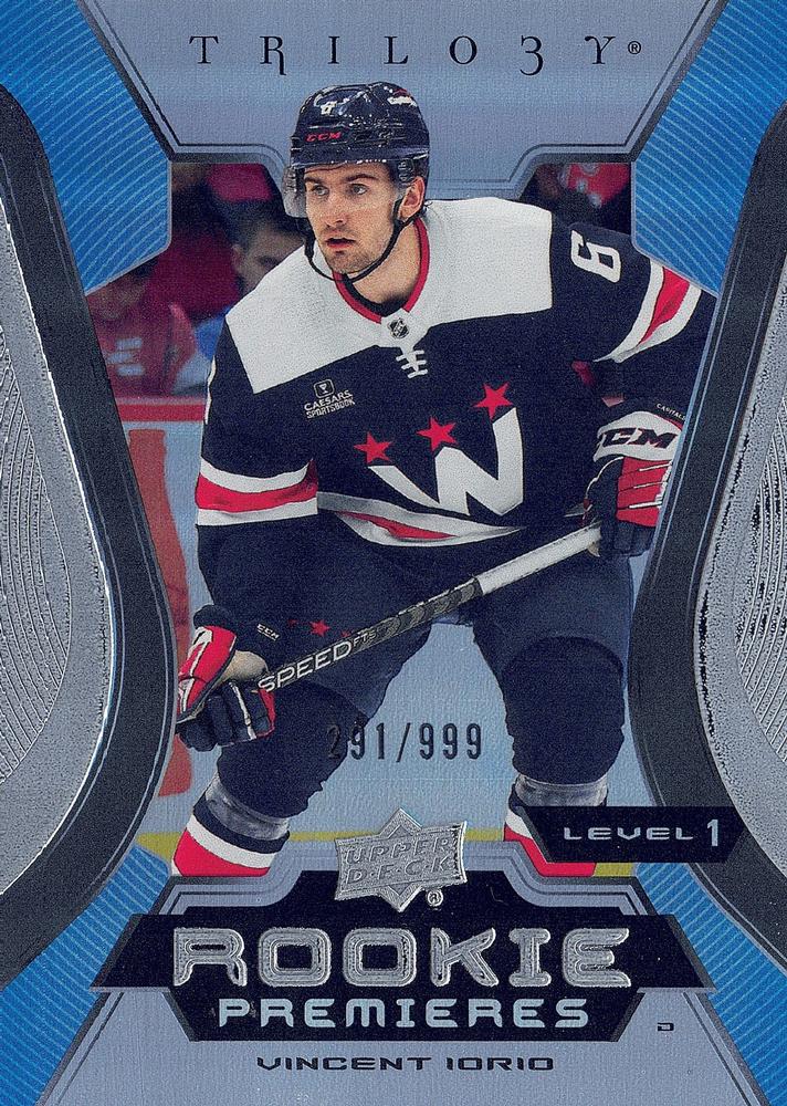Vincent Iorio #132 Washington Capitals | 2023-24 Upper Deck Trilogy | NHL Trading Card