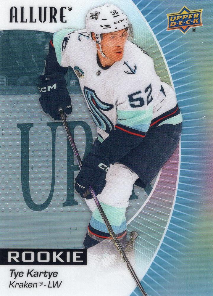 Tye Kartye #132 Seattle Kraken | 2023-24 Upper Deck Allure | NHL Trading Card