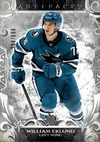 William Eklund #132 San Jose Sharks | 2024-25 Upper Deck Artifacts | NHL Trading Card
