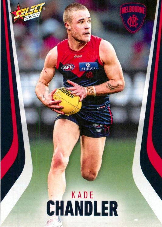 Kade Chandler #132 Melbourne Demons | 2026 Select AFL Footy Stars | Trading Card