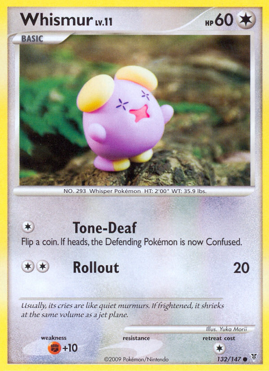 Whismur 132/147 Common | Supreme Victors | Pokemon Card