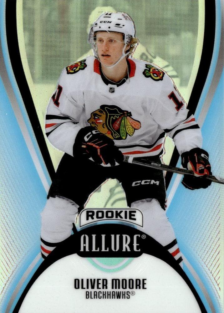 Oliver Moore #133 Chicago Blackhawks | 2025-26 Upper Deck Allure | NHL Trading Card