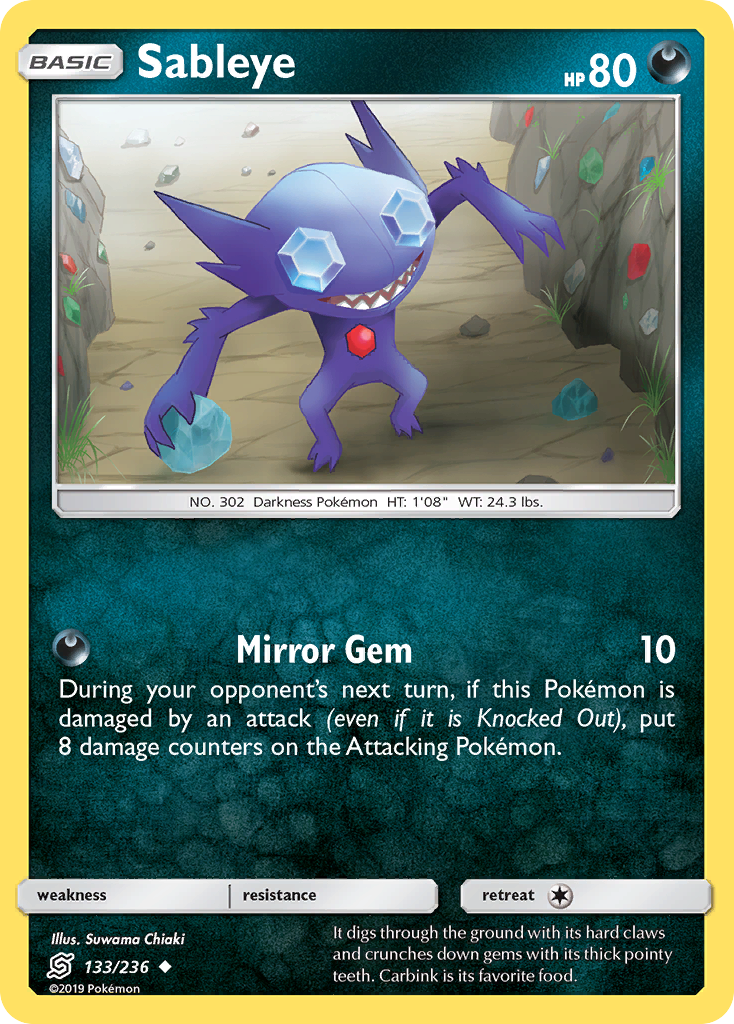 Sableye 133/236 Uncommon | Unified Minds | Pokmon Card Brickheads Collectables Sableye 133/236 Uncommon | Unified Minds | Pokmon Card Brickheads Collectables