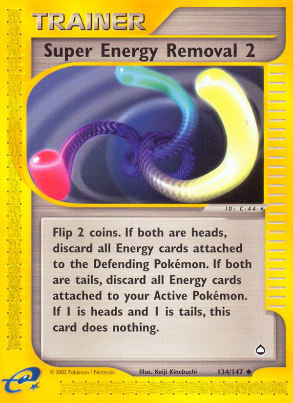 Super Energy Removal 2 134/147 Uncommon | Aquapolis | Pokemon Card