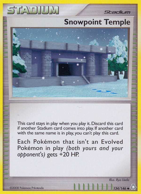 Snowpoint Temple 134/146 Uncommon | Legends Awakened | Pokemon Card