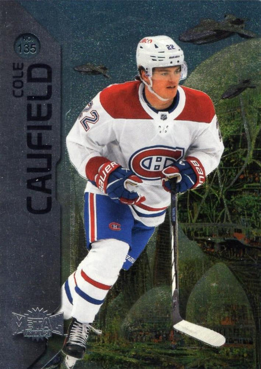 Cole Caufield #135 Montreal Canadiens | 2023-24 SkyBox Metal Universe | NHL Trading Card