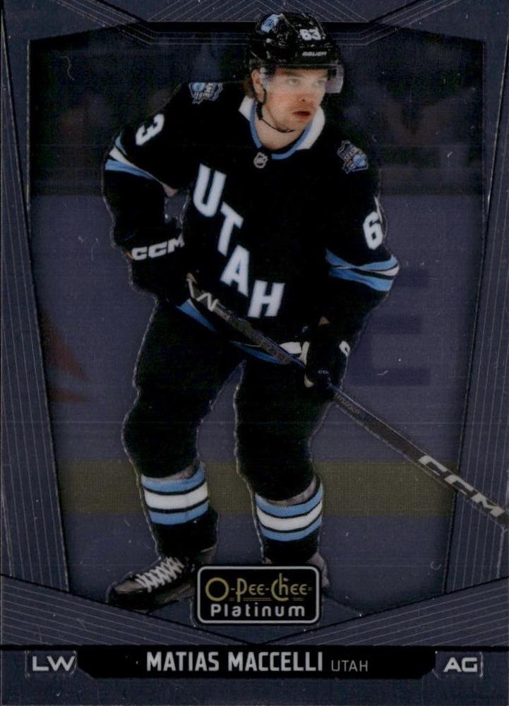 Matias Maccelli #135 Utah Hockey Club | 2024-25 O-Pee-Chee Platinum | NHL Trading Card