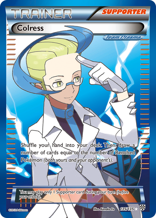 Colress 135/135 Rare Ultra | Plasma Storm | Pokemon Card
