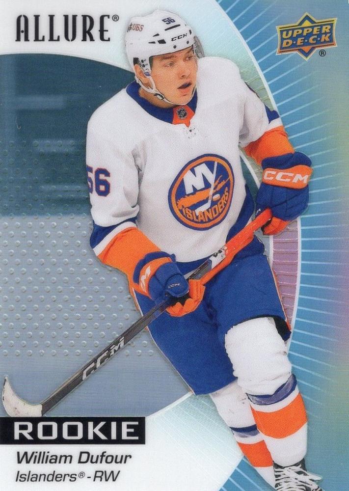 William Dufour #137 New York Islanders | 2023-24 Upper Deck Allure | NHL Trading Card