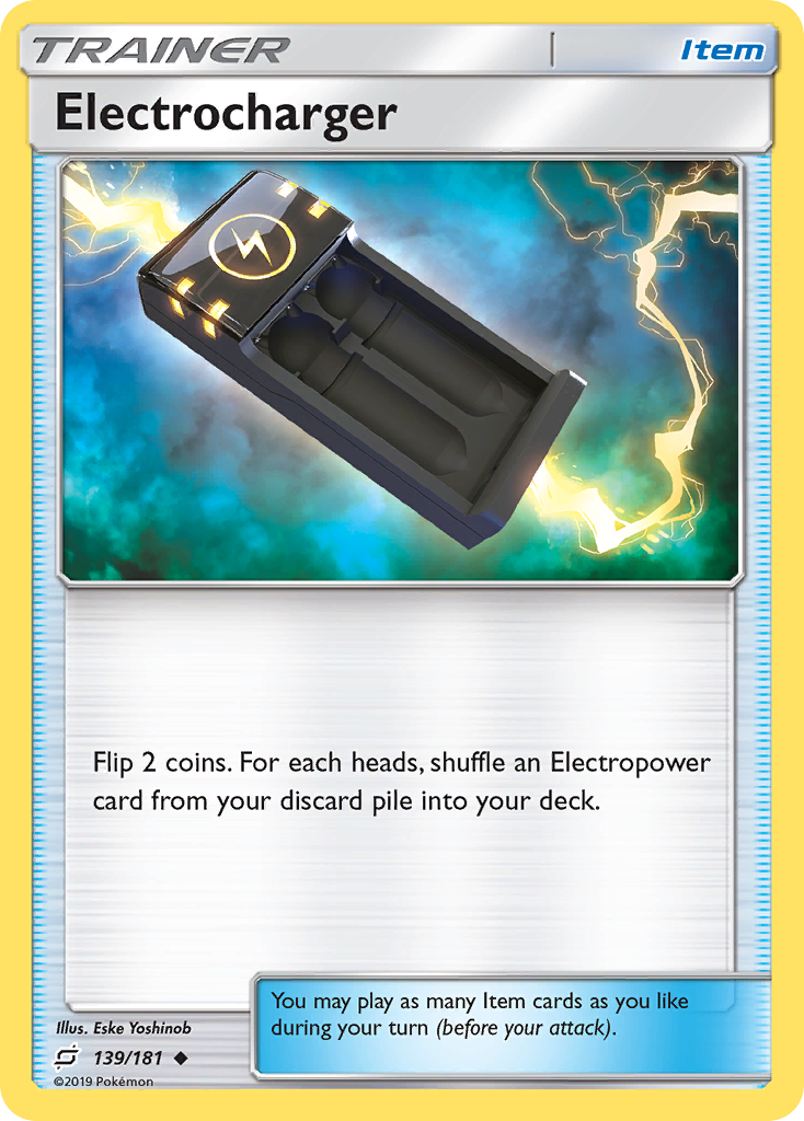 Electrocharger 139/181 Uncommon | Team Up | Pokemon Card