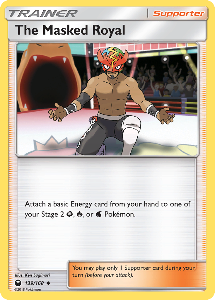 The Masked Royal 139/168 Uncommon | Celestial Storm | Pokemon Card
