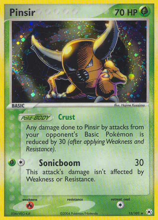 Pinsir 13/101 Rare Holo | Hidden Legends | Pokemon Card