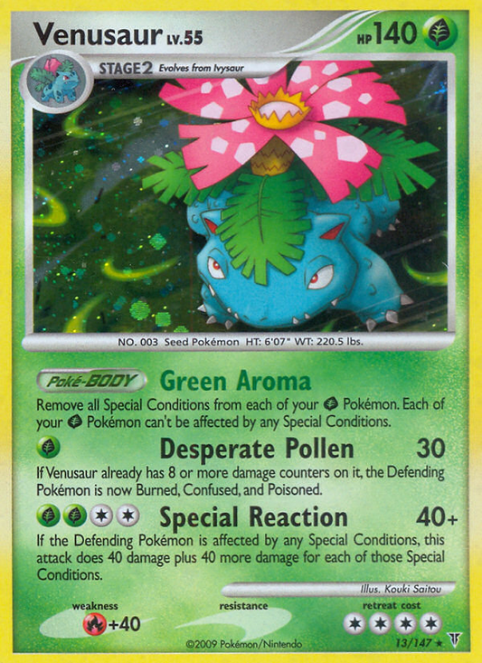 Venusaur 13/147 Rare Holo | Supreme Victors | Pokemon Card