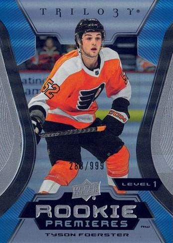 Tyson Foerster #140 Philadelphia Flyers | 2023-24 Upper Deck Trilogy | NHL Trading Card