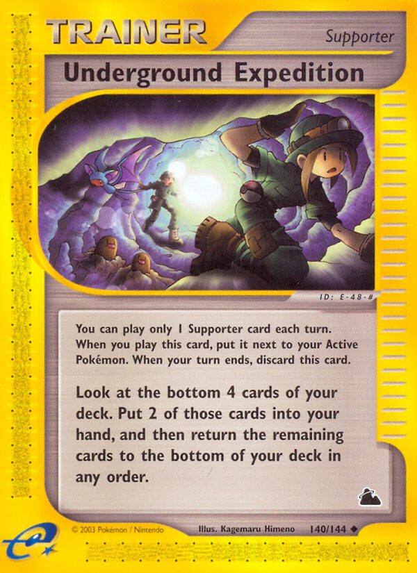Underground Expedition 140/144 Uncommon | Skyridge | Pokemon Card