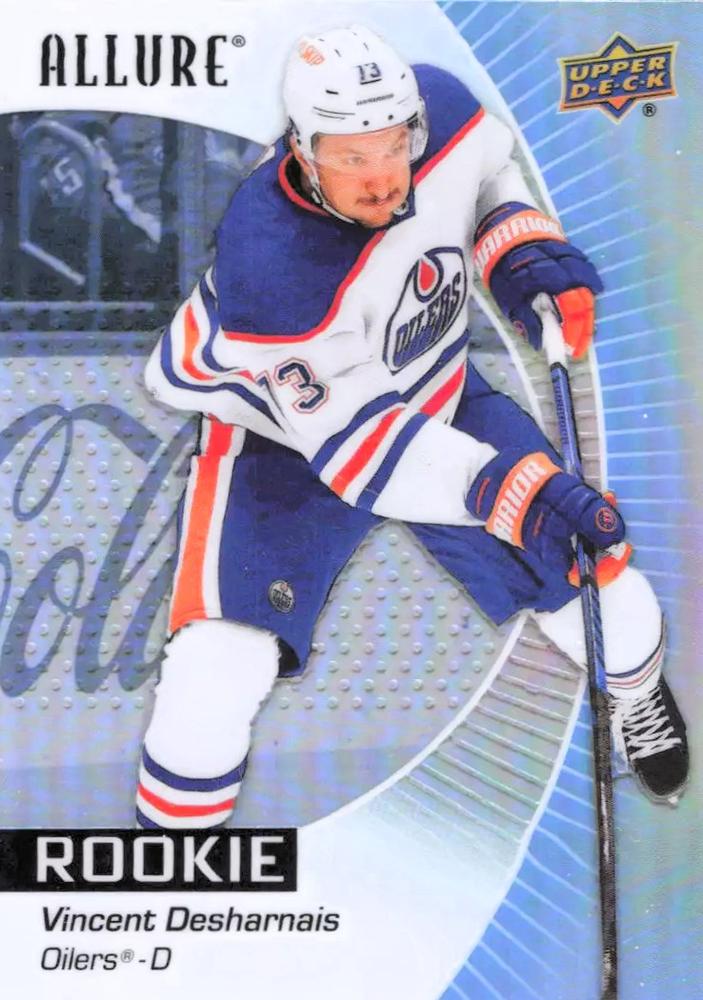Vincent Desharnais #142 Edmonton Oilers | 2023-24 Upper Deck Allure | NHL Trading Card