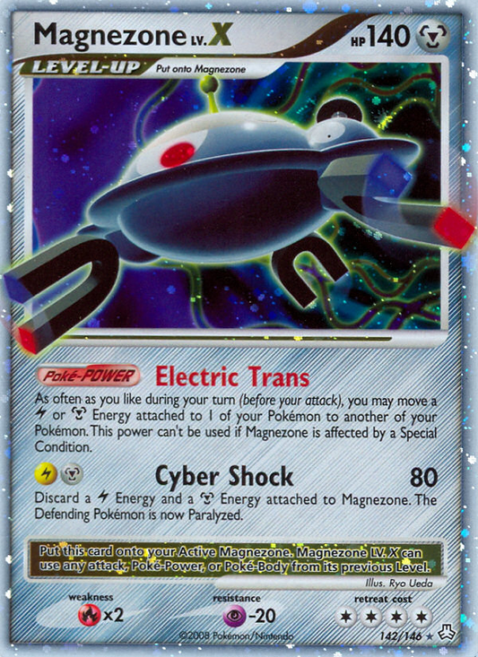 Magnezone LV.X 142/146 Rare Holo LV.X | Legends Awakened | Pokemon Card