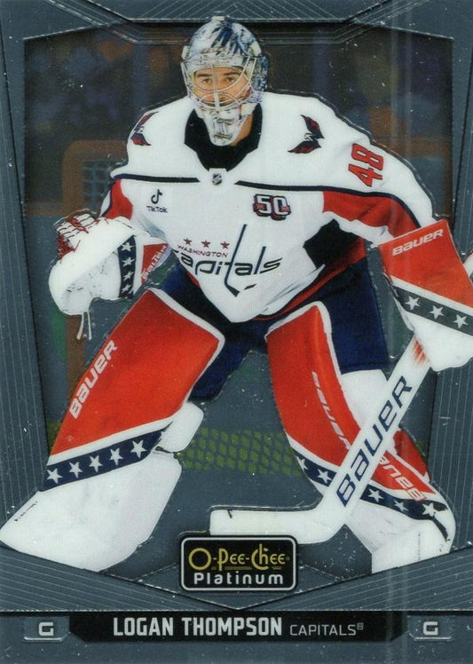 Logan Thompson #143 Washington Capitals | 2024-25 O-Pee-Chee Platinum | NHL Trading Card