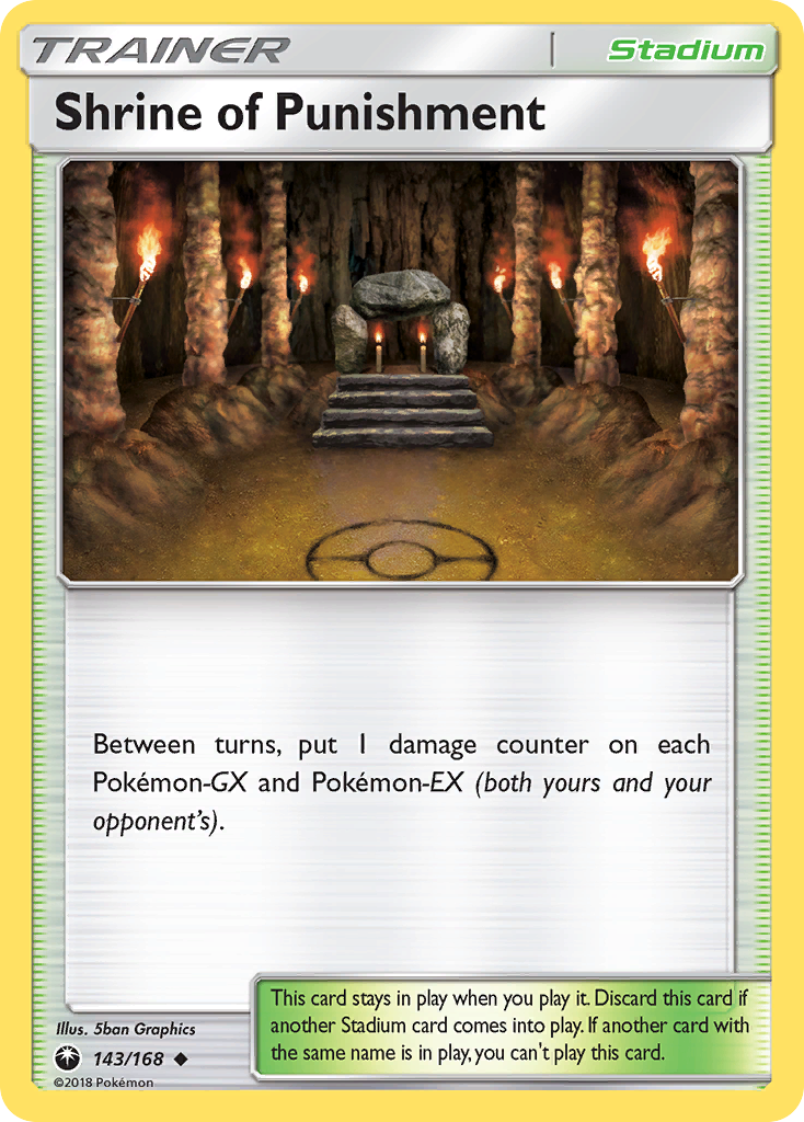 Shrine of Punishment 143/168 Uncommon | Celestial Storm | Pokemon Card