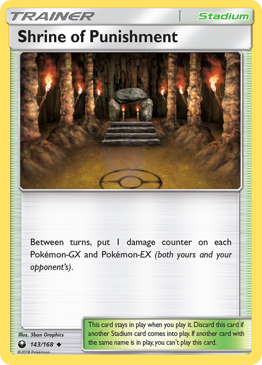 Shrine of Punishment 143/168 Uncommon | Celestial Storm | Pokemon Card