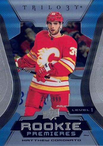 Matthew Coronato #144 Calgary Flames | 2023-24 Upper Deck Trilogy | NHL Trading Card