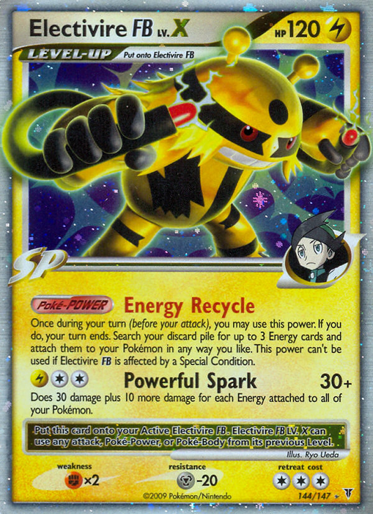 Electivire FB LV.X 144/147 Rare Holo LV.X | Supreme Victors | Pokemon Card