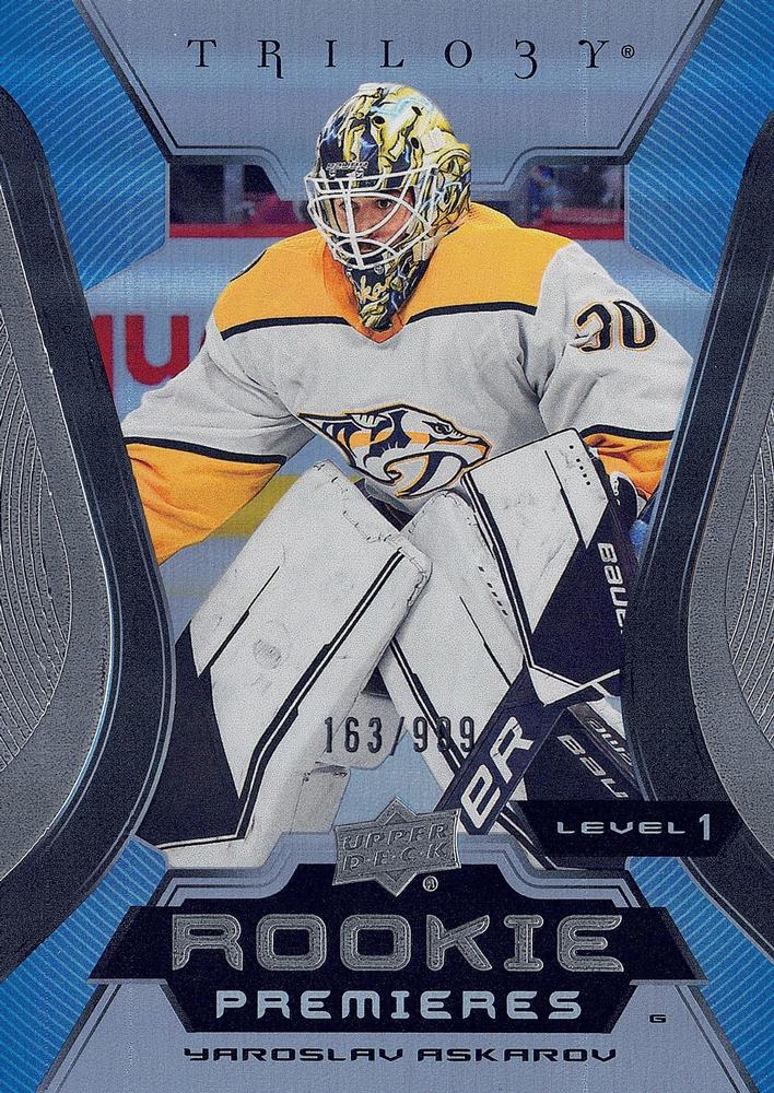 Yaroslav Askarov #145 Nashville Predators | 2023-24 Upper Deck Trilogy | NHL Trading Card