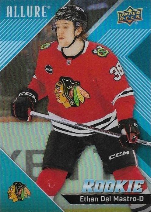 Ethan Del Mastro #145 Chicago Blackhawks | 2024-25 Upper Deck Allure | NHL Trading Card